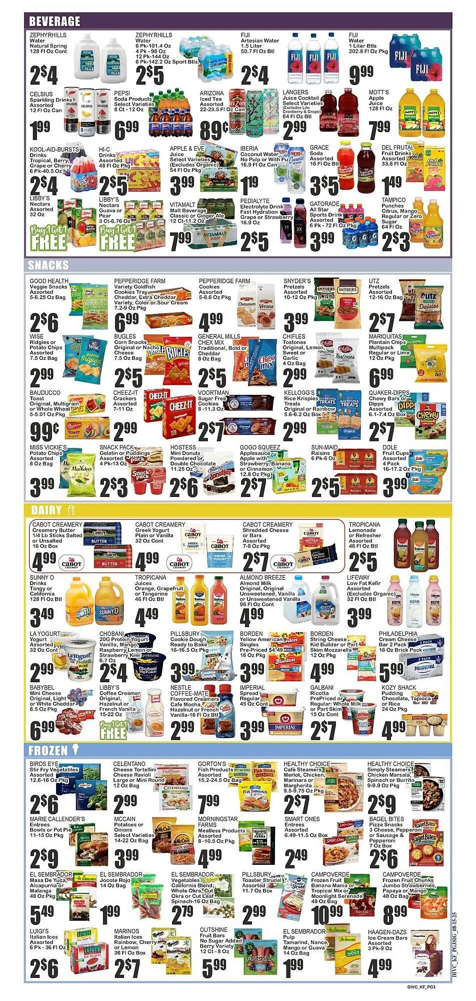 Weekly ad Food Universe Weekly Ad from August 15 to August 21 2025 - Page 3