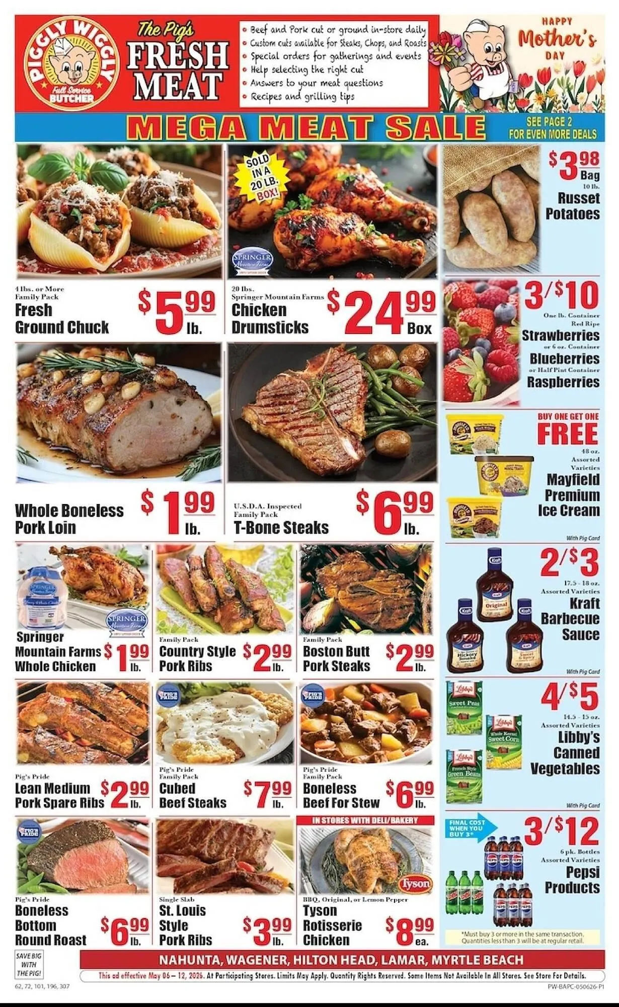 Weekly ad Piggly Wiggly weekly ad from May 6 to May 12 2026 - Page 1