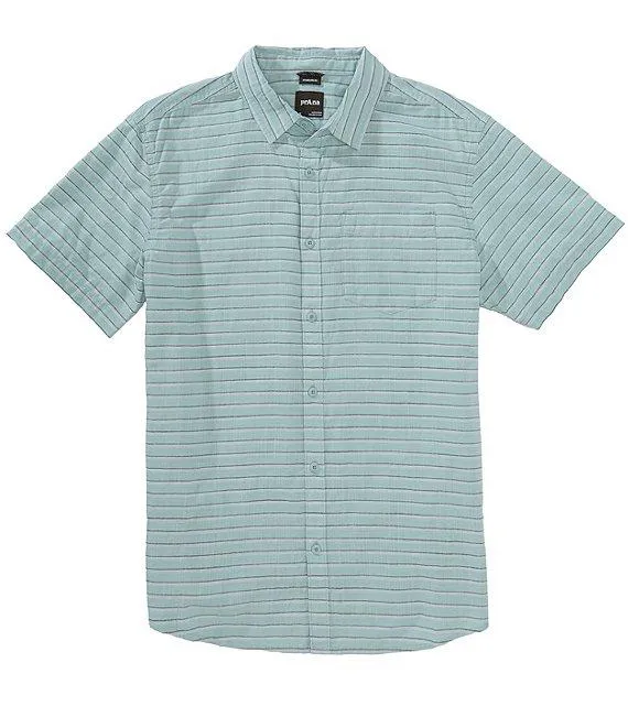 Groveland Short Sleeve Plaid Woven Shirt