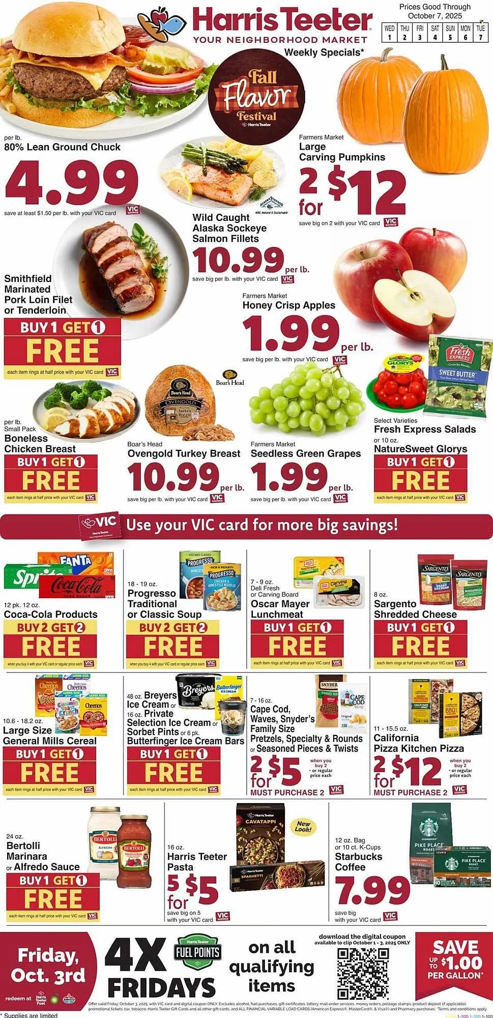 Weekly ad Harris Teeter weekly ad from October 1 to October 7 2025 - Page 1