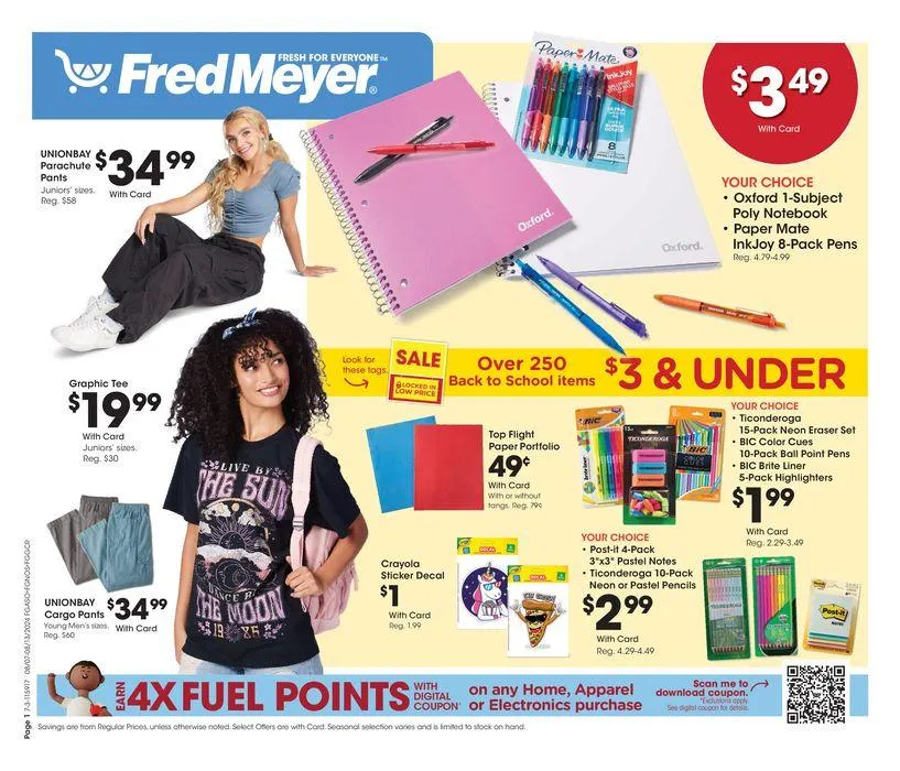 Weekly ad Attractive special offers for everyone from August 7 to August 13 2024 - Page 1