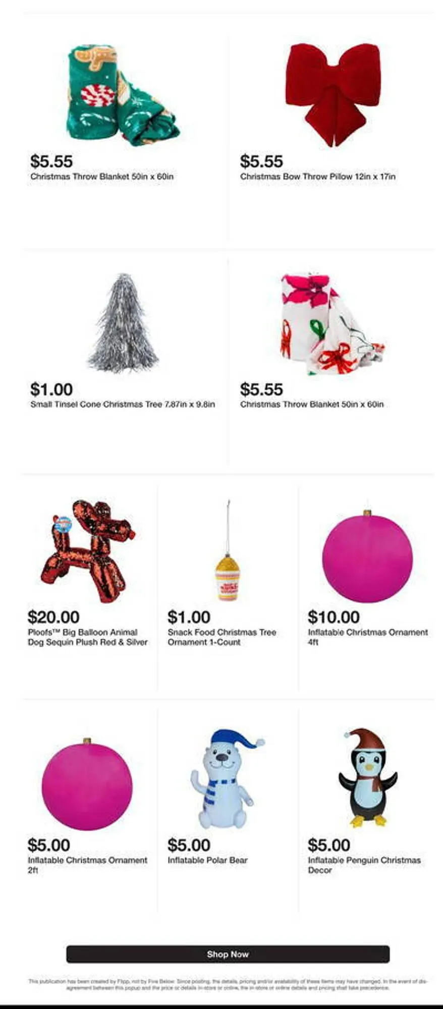 Weekly ad Five Below Weekly Ad from November 22 to November 28 2024 - Page 5