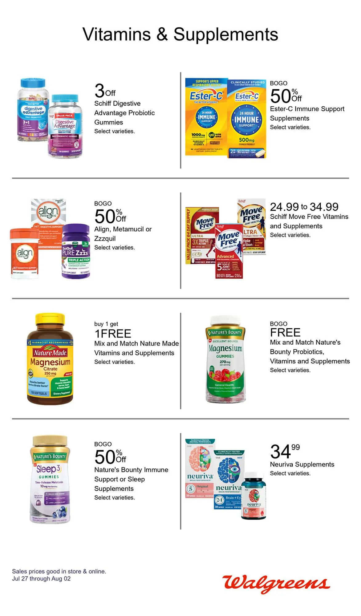Weekly ad Walgreens Weekly Ad from July 27 to August 2 2025 - Page 11