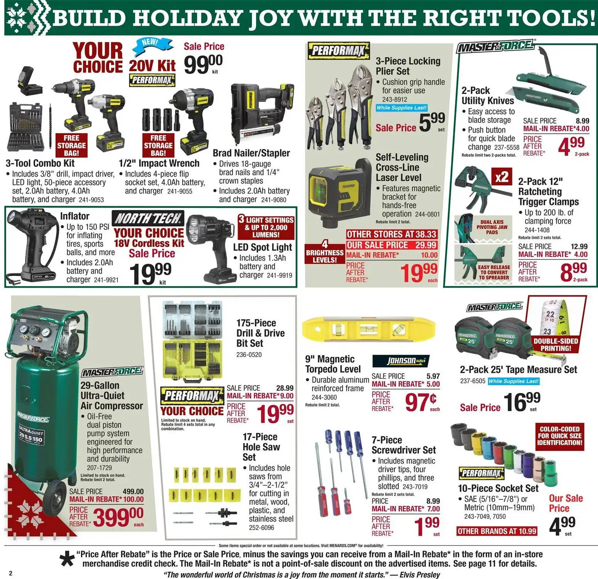 Weekly ad Menards weekly ad from December 10 to December 25 2025 - Page 2