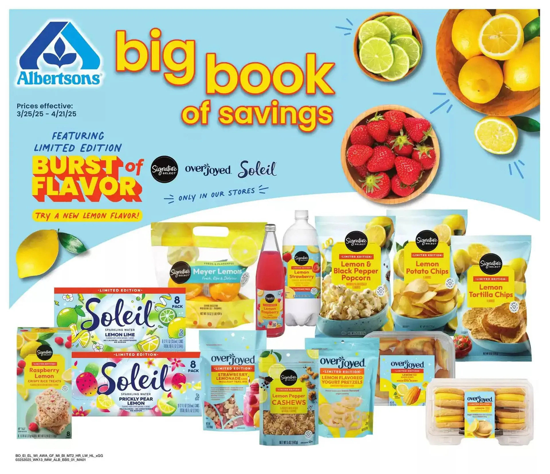 Weekly ad Albertsons Weekly Ad from March 25 to April 21 2025 - Page 1