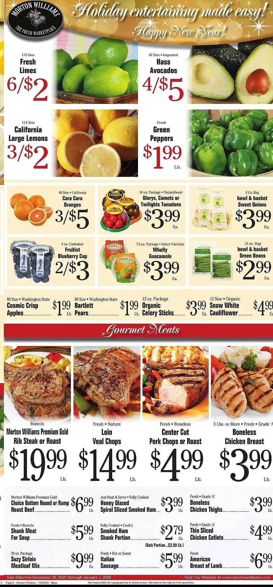 Weekly ad Morton Williams weekly ad from December 26 to January 1 2026 - Page 6