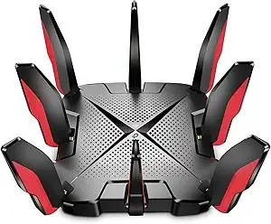 TP-Link AX6600 WiFi 6 Gaming Router (Archer GX90)- Tri Band Gigabit Wireless Internet Router, High-Speed ax Router, Smart VPN Router for a Large Home