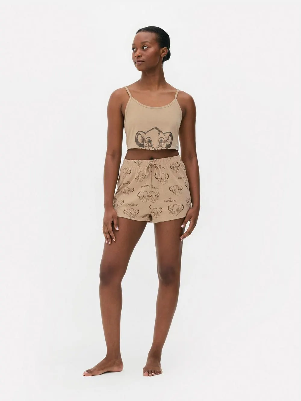 Disney’s The Lion King Cropped Cami Pajamas