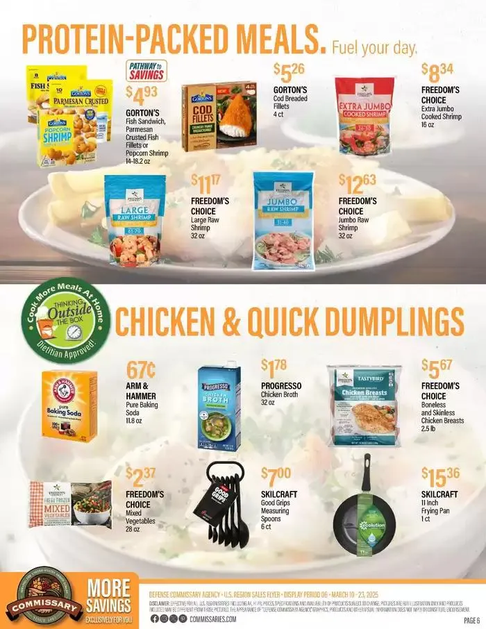 Weekly ad Flyer Commissary from March 10 to March 23 2025 - Page 6