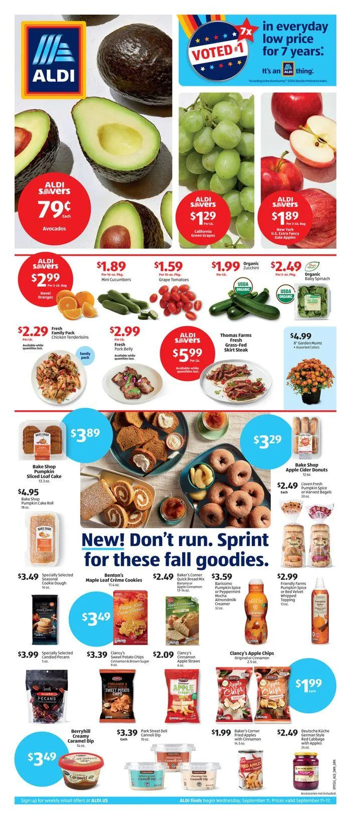 Weekly ad Bargain finds from September 11 to September 17 2024 - Page 1