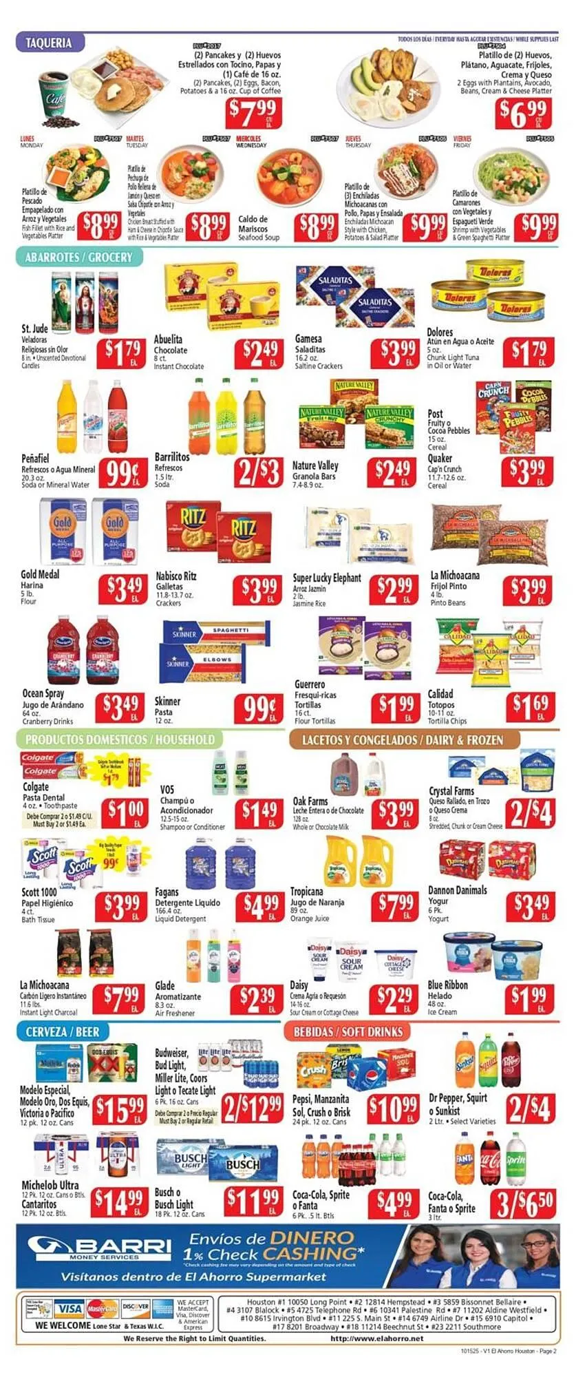 Weekly ad El Ahorro weekly ad from October 17 to October 31 2025 - Page 2