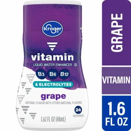 Kroger® Vitamin Grape Water Enhancer Bottle