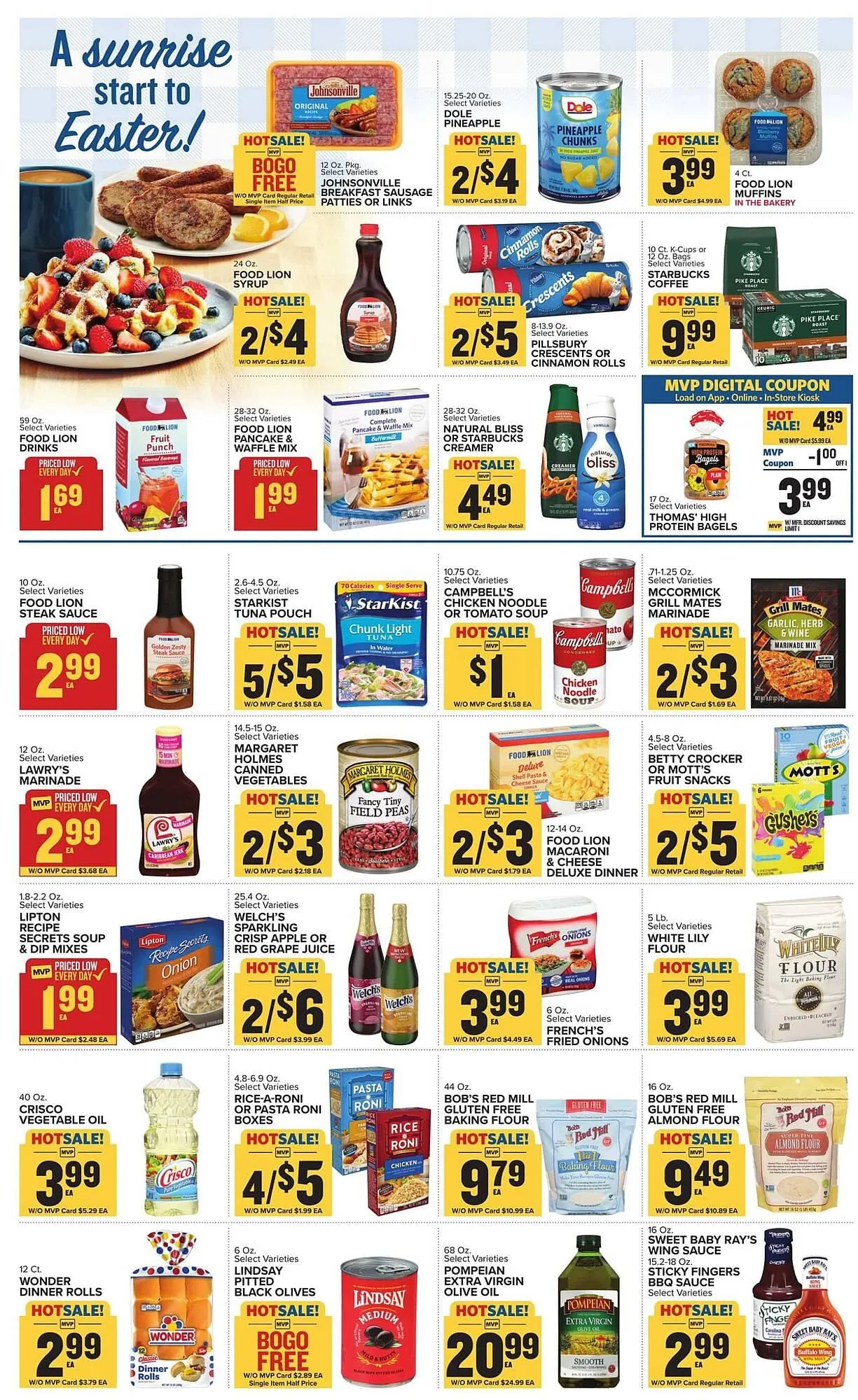 Weekly promotion Food Lion weekly ad spanning from April 1 to April 7 2026 - Page 5 for Catalogue 365