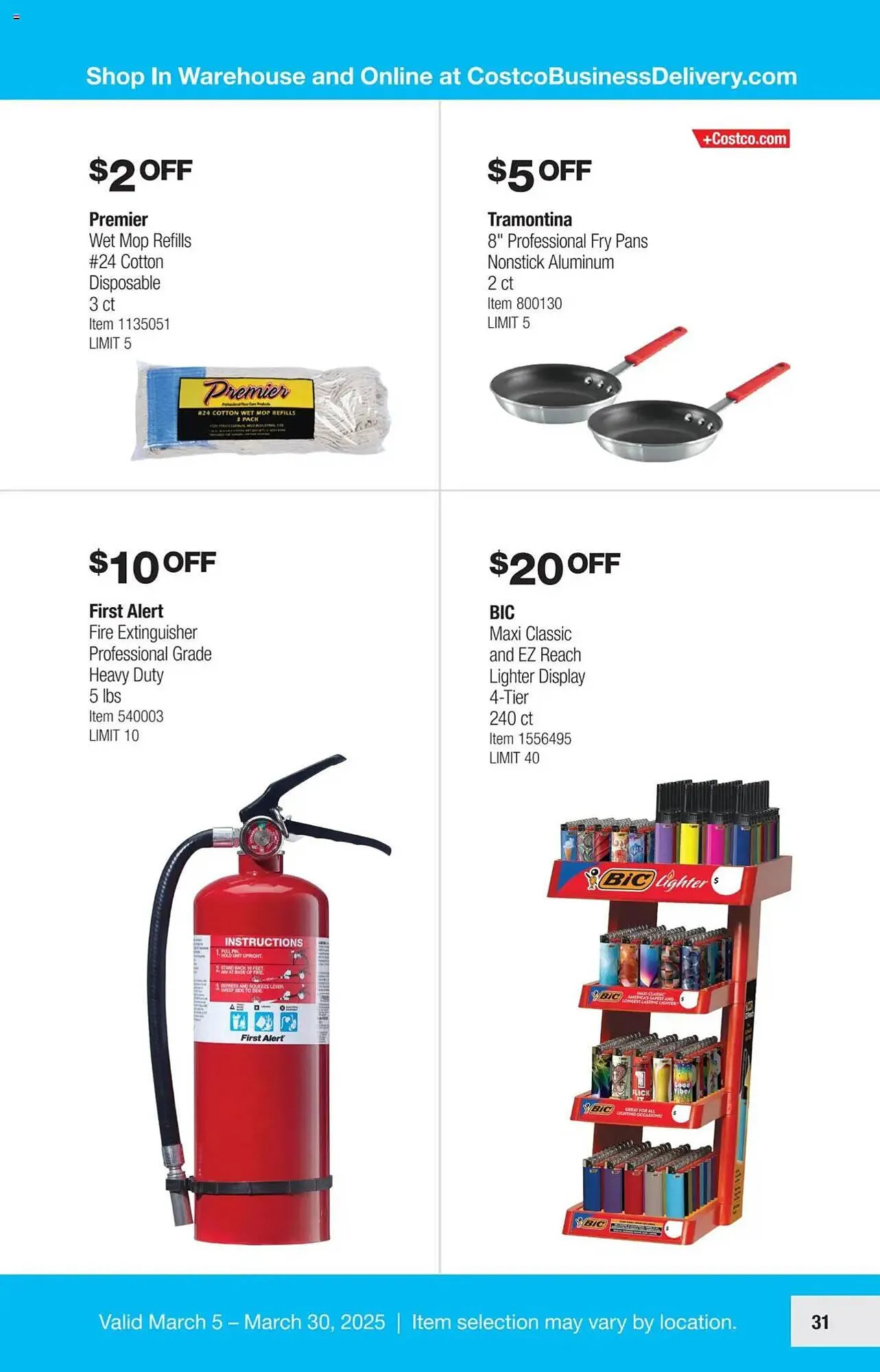 Catálogo de Costco Weekly Ad 5 de marzo al 30 de marzo 2025 - Página 31