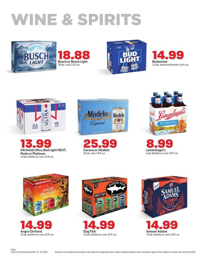 Weekly ad Attractive special offers for everyone from September 16 to September 22 2024 - Page 33