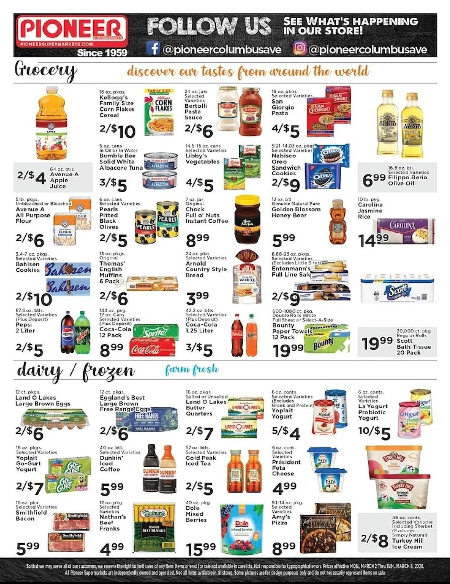 Weekly ad Pioneer Supermarkets weekly ad from March 2 to March 8 2026 - Page 2
