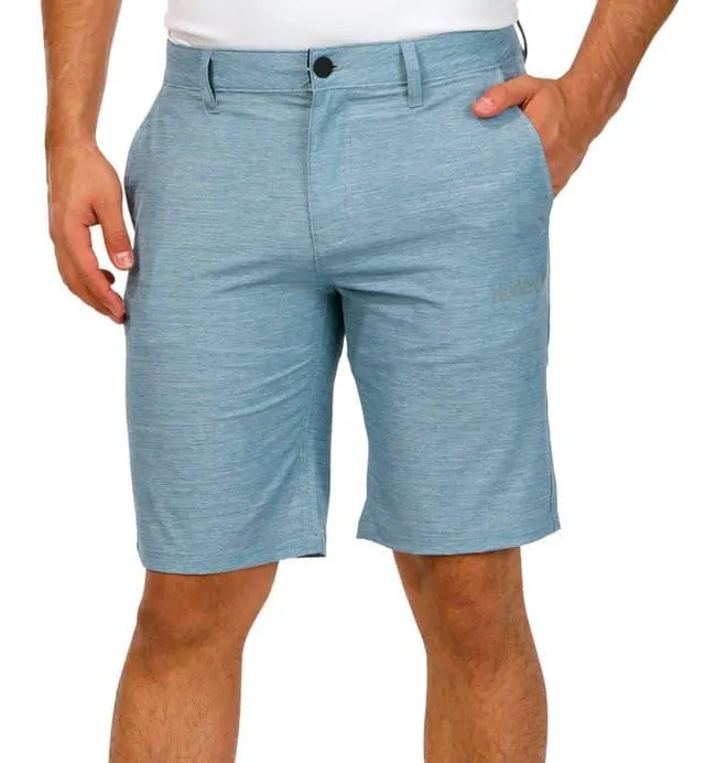 Hurley Mens Essential Heather Hybrid Walk Shorts