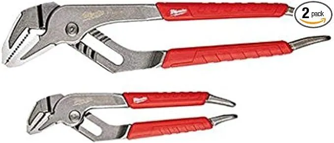 Milwaukee Electric Tool 48-22-6330 2Piece, Straight Jaw Pliers Set