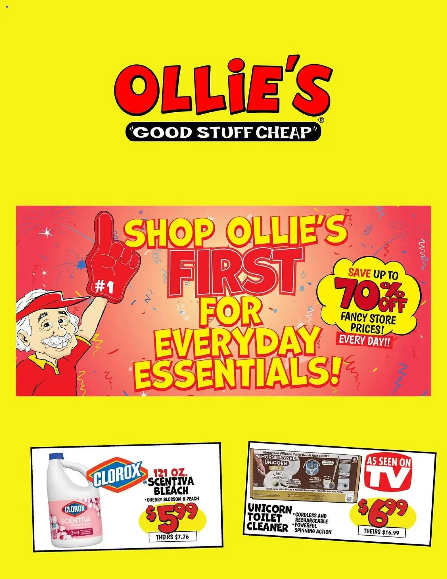 Weekly ad Ollie's weekly ad from April 9 to April 15 2026 - Page 1