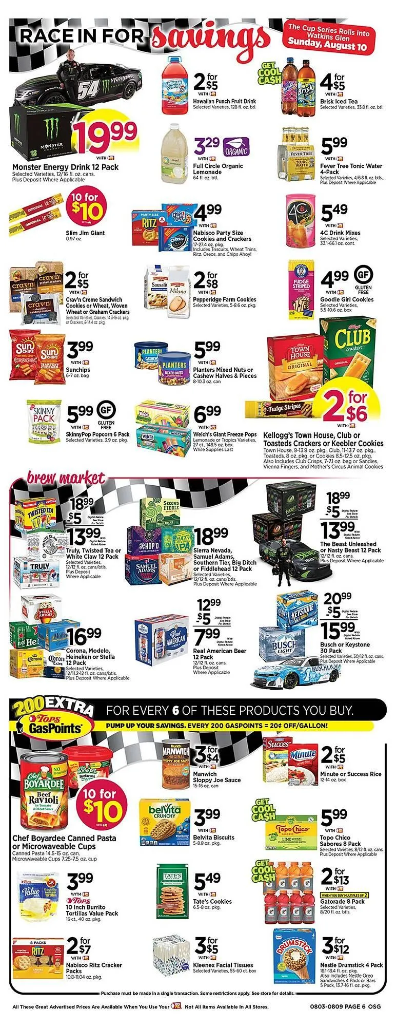 Weekly ad Tops Weekly Ad from August 3 to August 9 2025 - Page 6