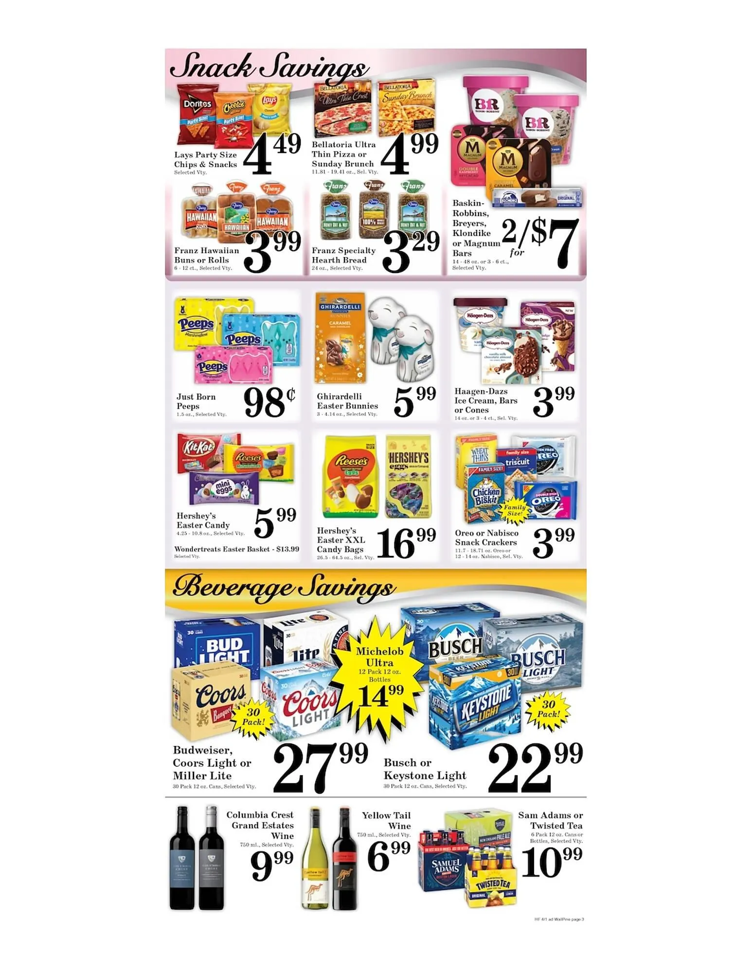 Weekly ad Harvest Foods weekly ad from April 1 to April 7 2026 - Page 3