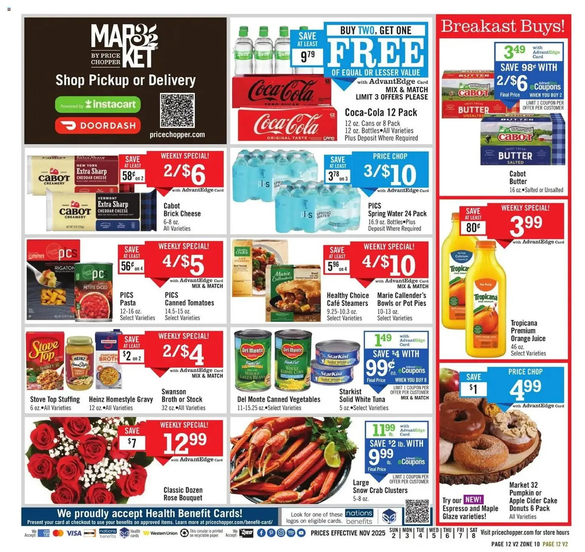 Weekly ad Price Chopper weekly ad from November 2 to November 9 2025 - Page 12