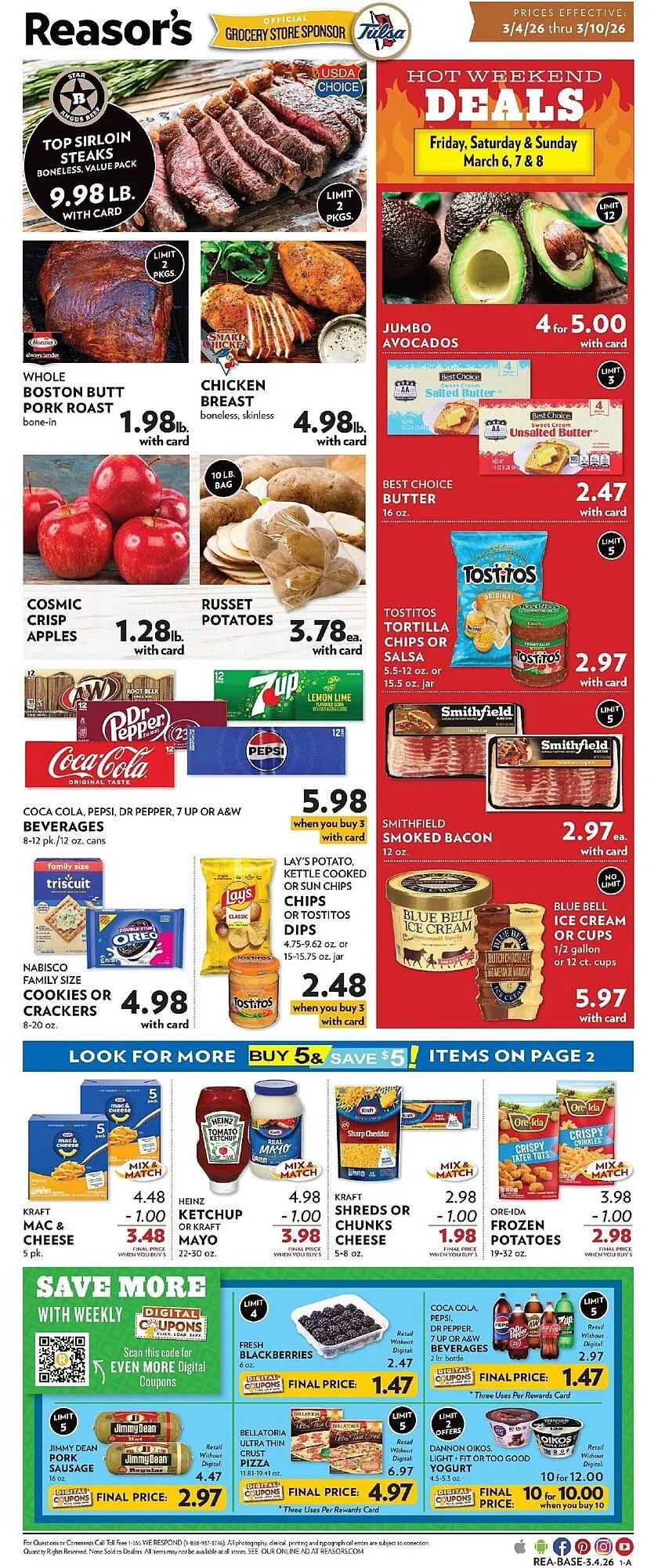 Reasors weekly ad - 1