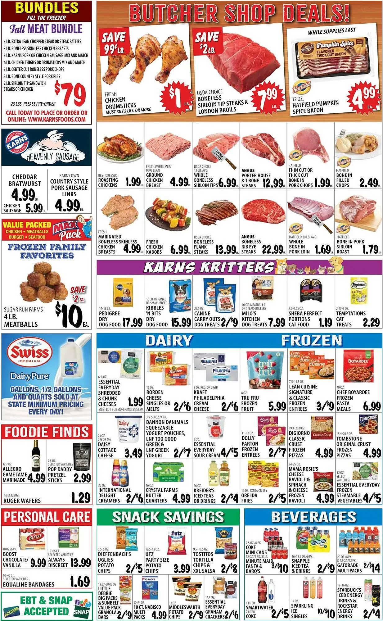 Weekly promotion Karns weekly ad spanning from September 23 to September 29 2025 - Page 3 for Catalogue 365