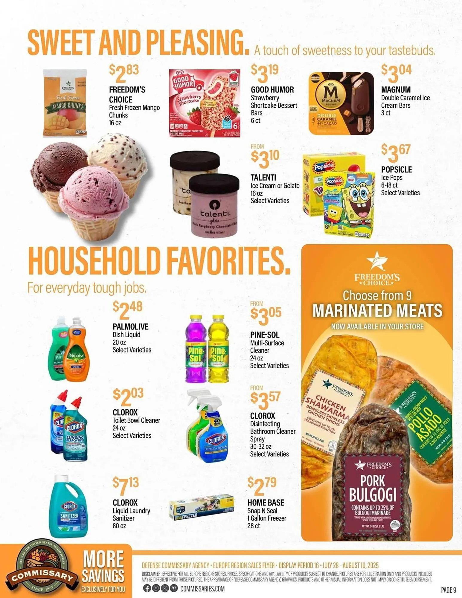 Weekly ad Commissary Weekly Ad from July 28 to August 10 2025 - Page 9