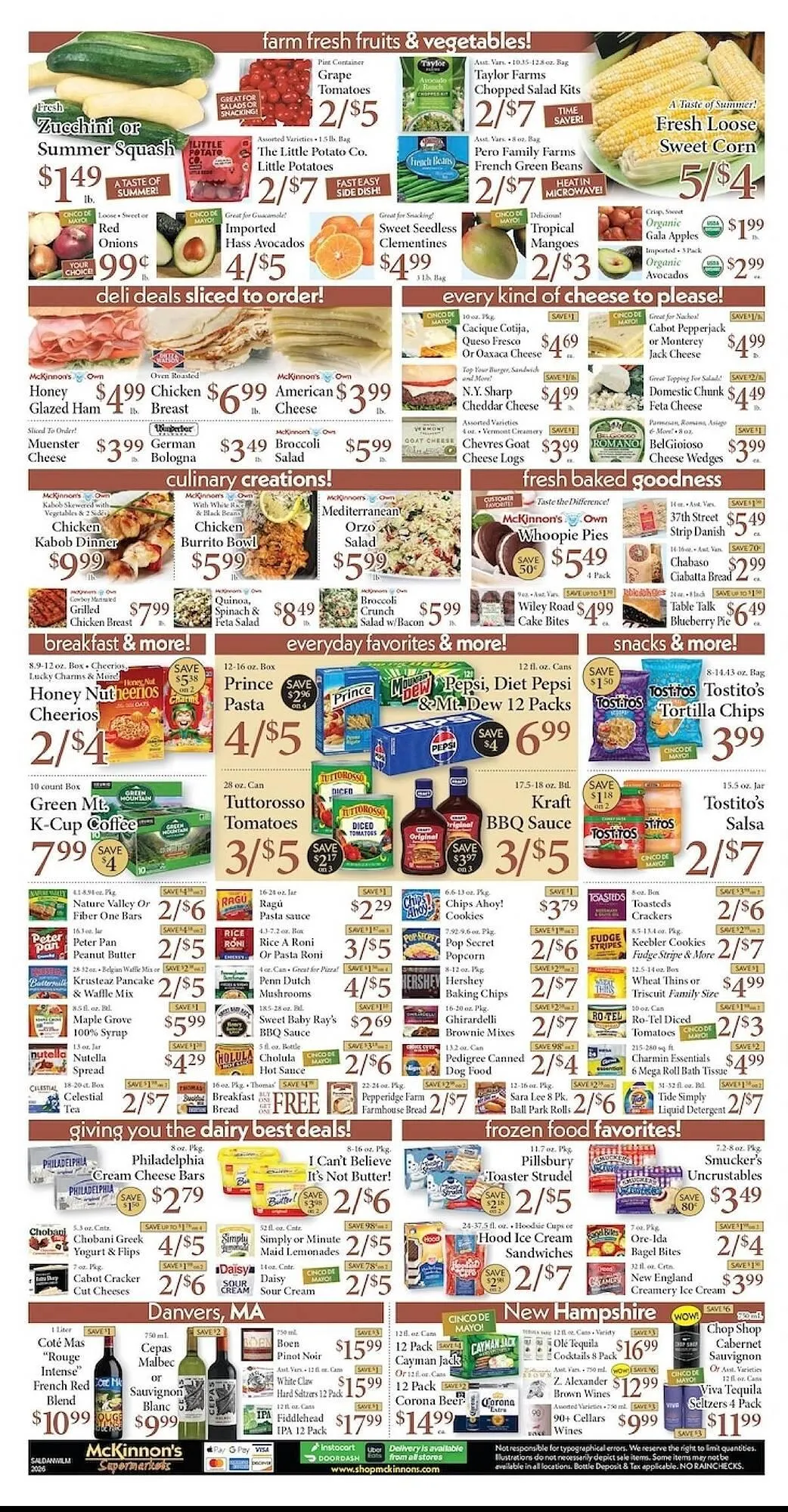 Weekly promotion McKinnon's Supermarkets weekly ad spanning from May 1 to May 7 2026 - Page 2 for Catalogue 365
