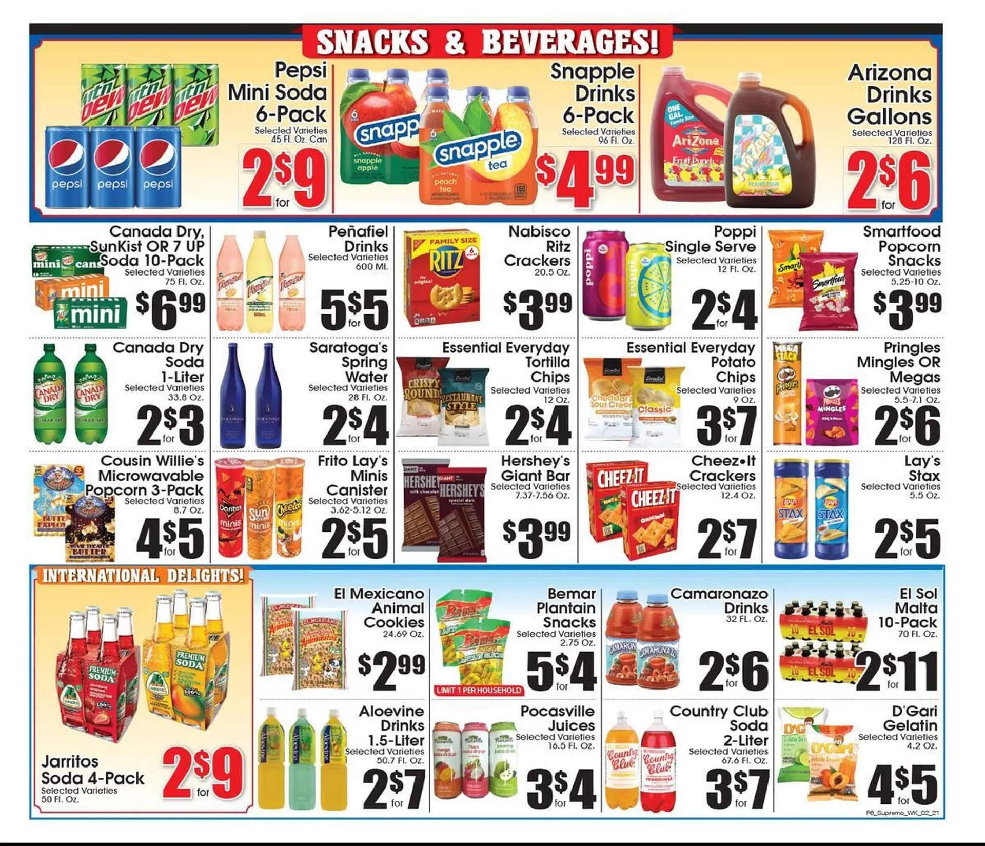 Weekly ad Supremo Foods Inc weekly ad from February 21 to February 27 2026 - Page 6