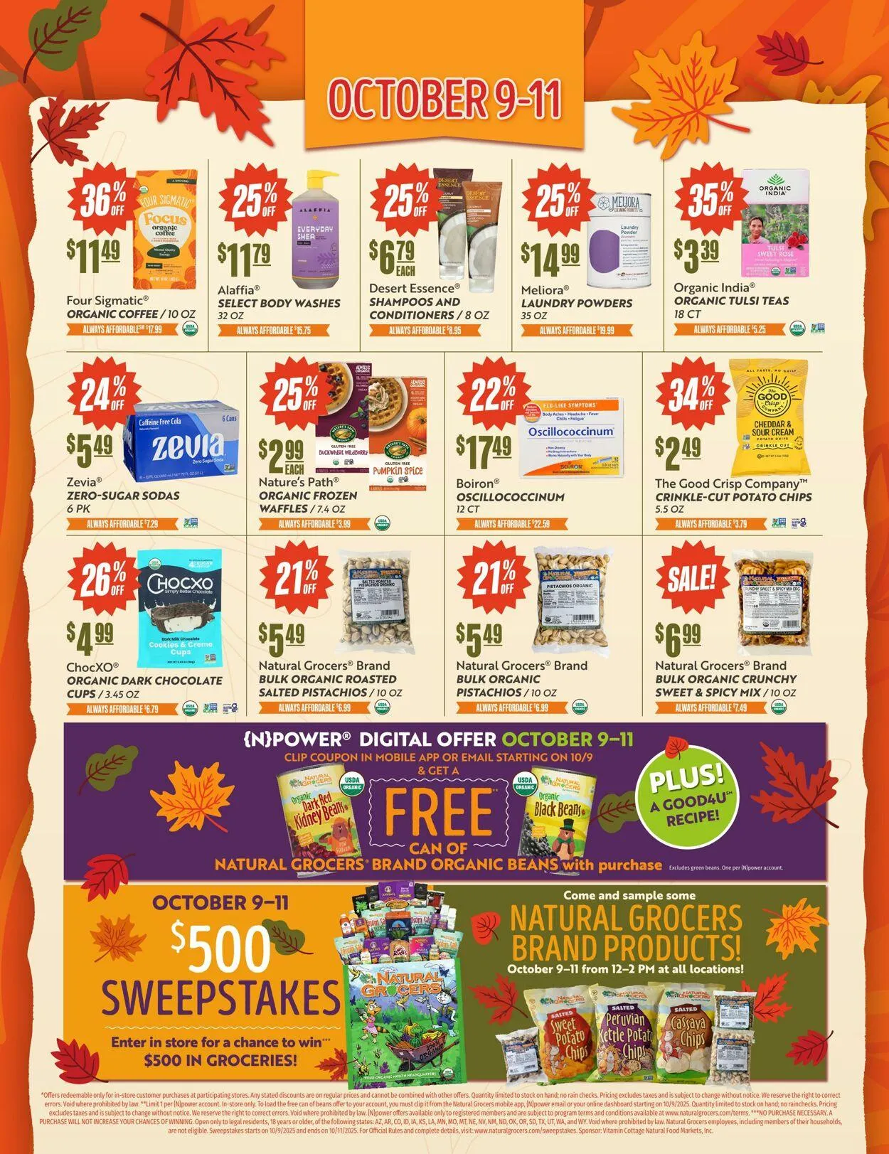 Weekly ad Natural Grocers from September 8 to September 26 2025 - Page 2