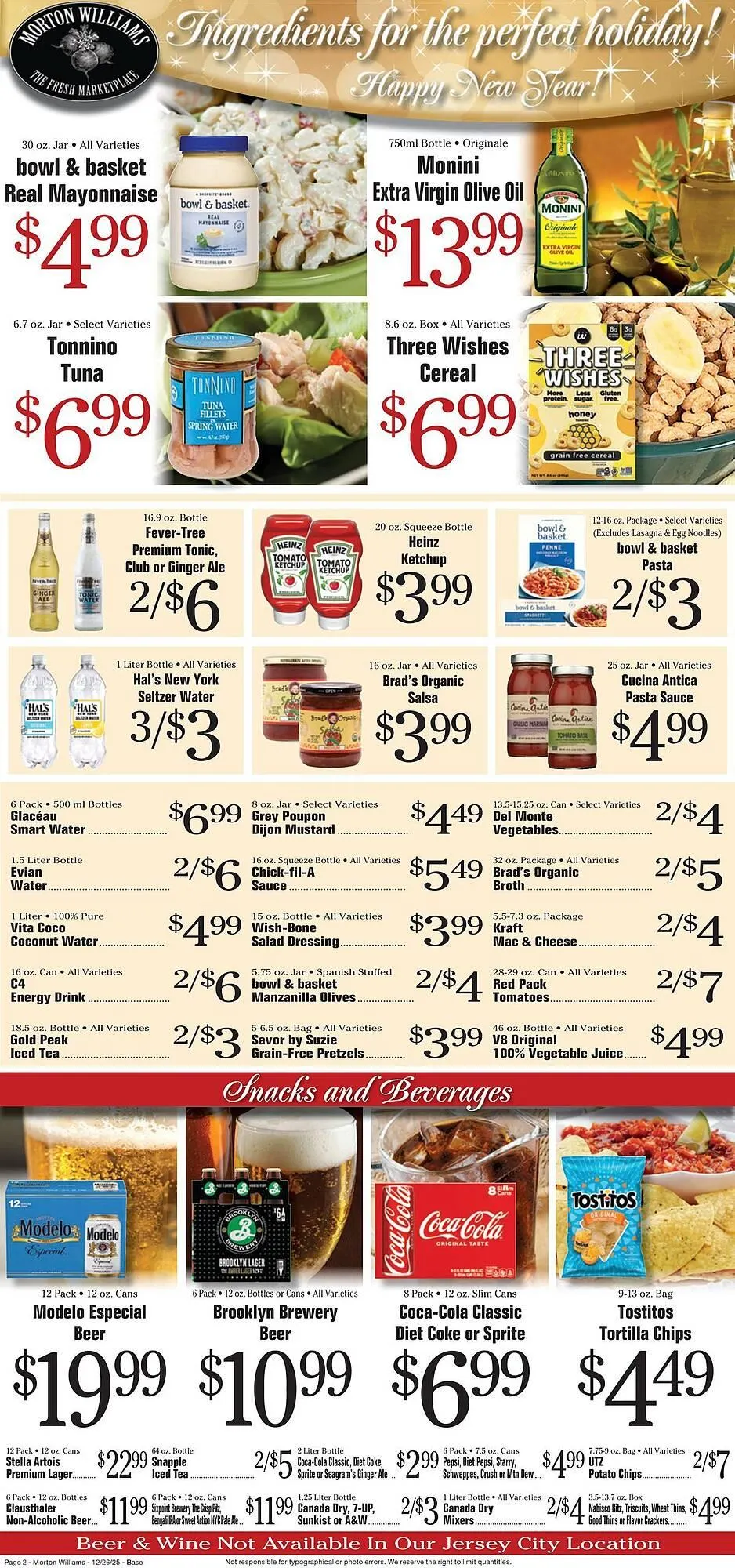 Weekly ad Morton Williams weekly ad from December 26 to January 1 2026 - Page 2