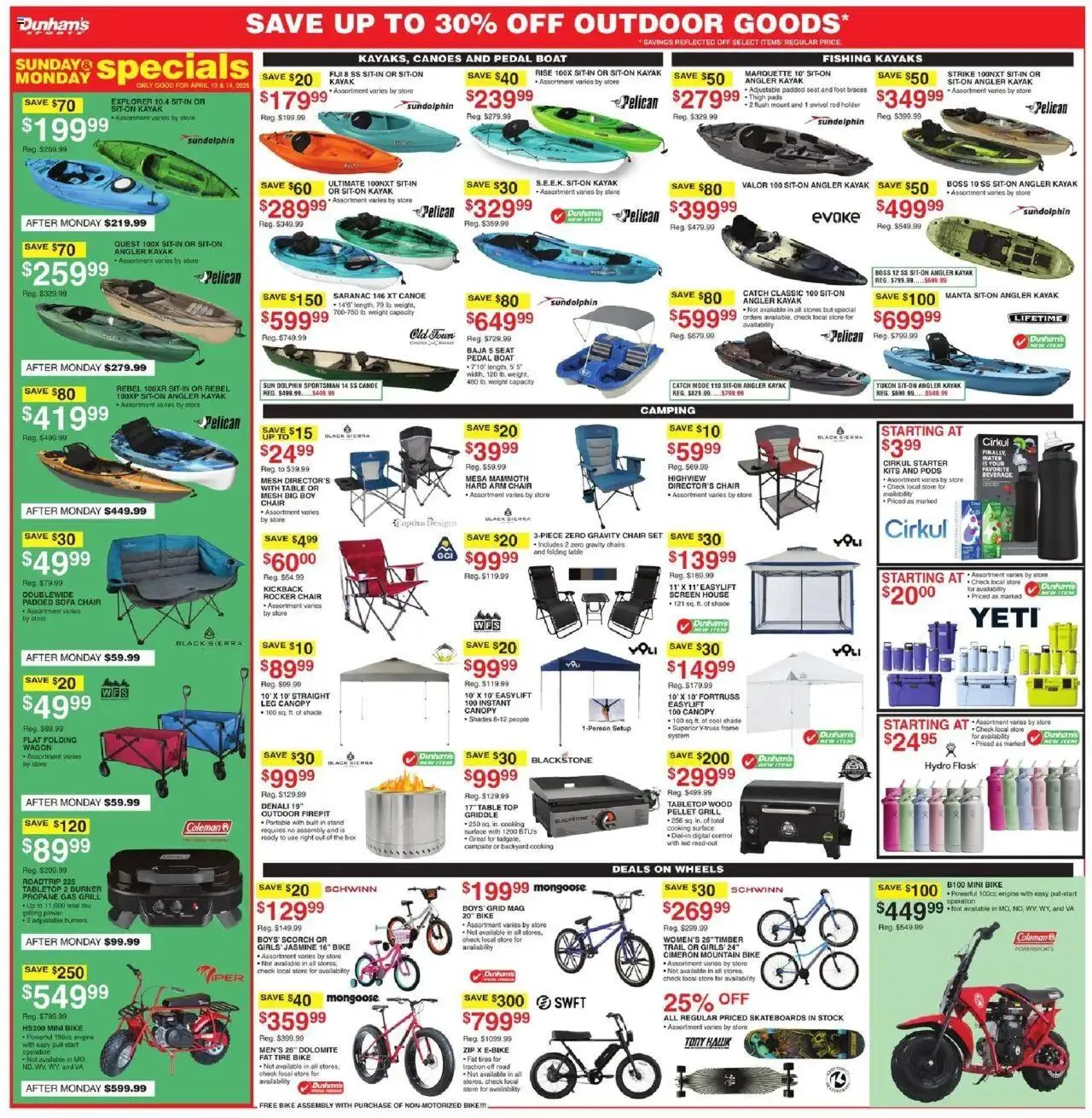 Weekly ad Dunham's Sports Weekly - PA from April 12 to April 17 2025 - Page 6