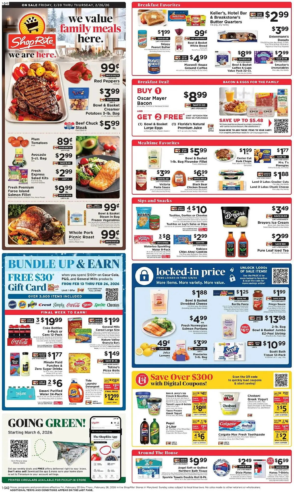Weekly ad ShopRite flyer from February 20 to February 26 2026 - Page 1