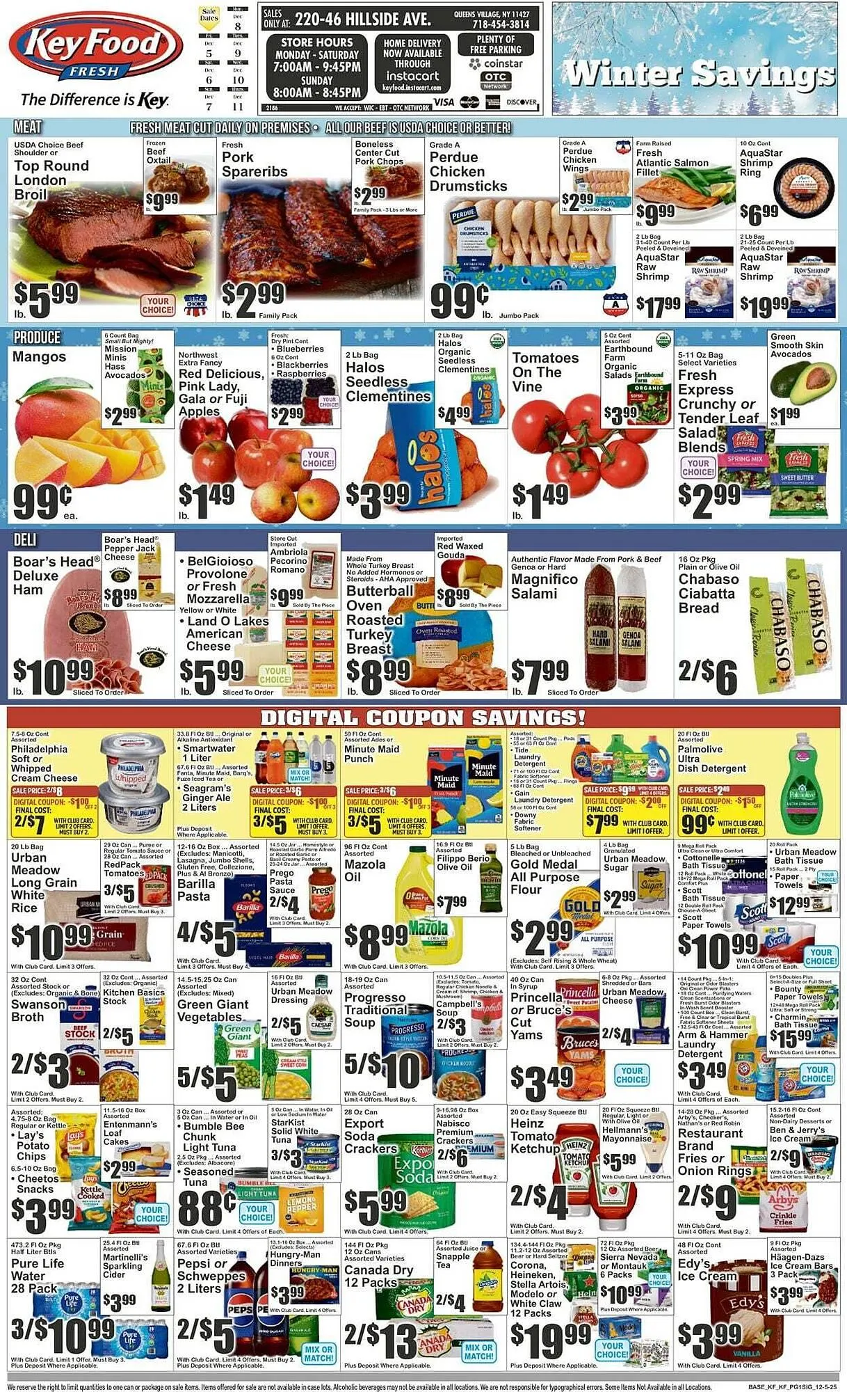 Weekly ad Key Food circular from December 5 to December 11 2025 - Page 1
