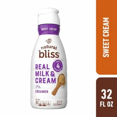 Natural Bliss Sweet Cream Liquid Coffee Creamer