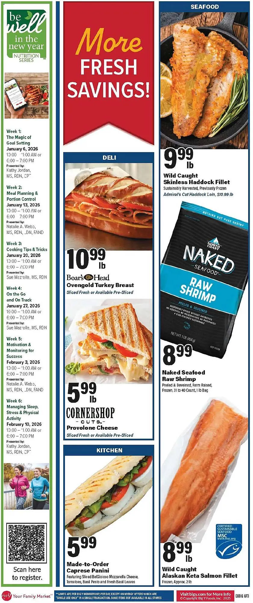 Weekly ad Big Y flyer from January 1 to January 8 2026 - Page 2