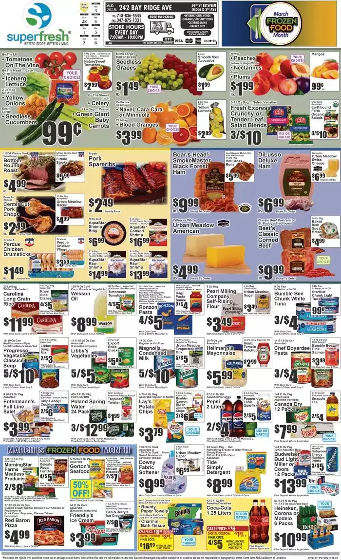 Super Fresh weekly ad - 1