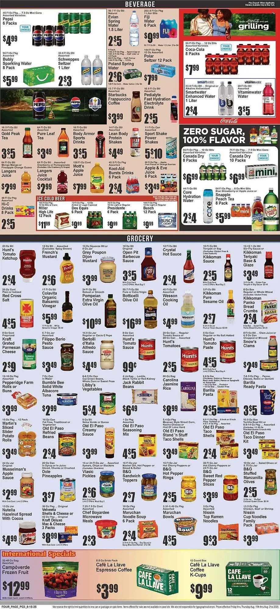 Weekly ad Key Food Weekly Ad from August 15 to August 21 2025 - Page 4