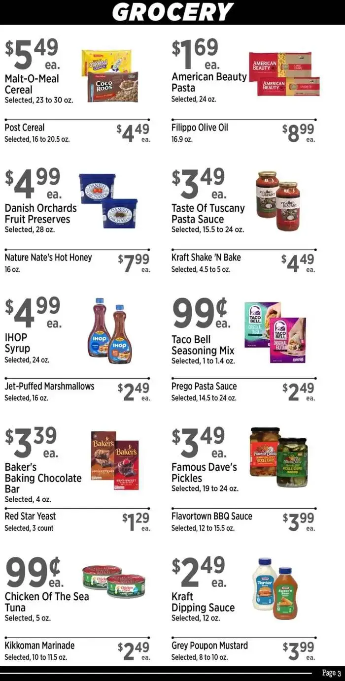 Weekly ad Yoke's Fresh Market Monthly Savings Guide from March 26 to April 22 2025 - Page 3