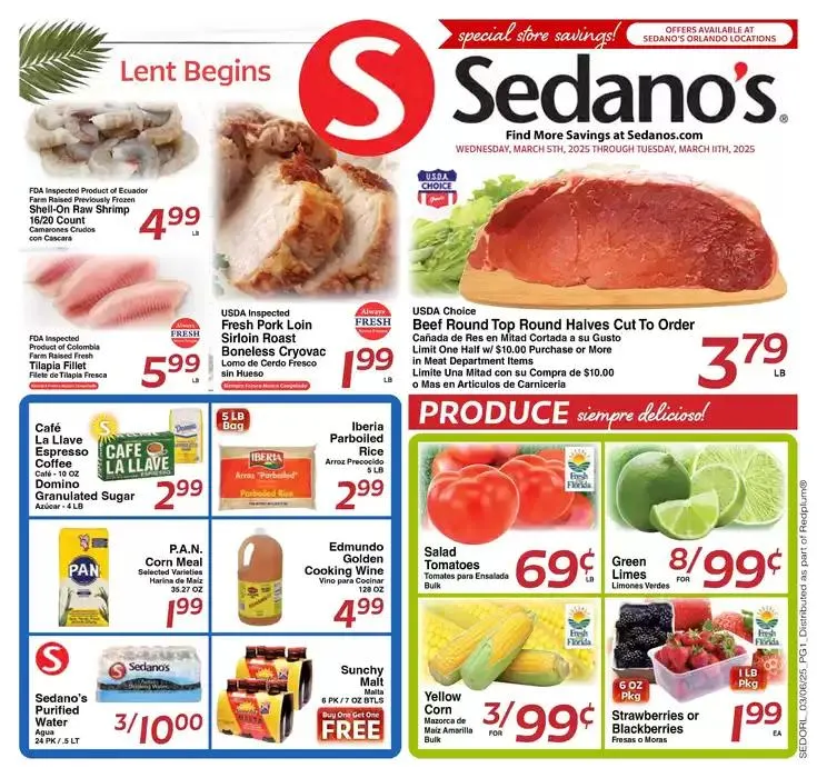 Weekly ad Wide range of offers from March 12 to March 18 2025 - Page 1