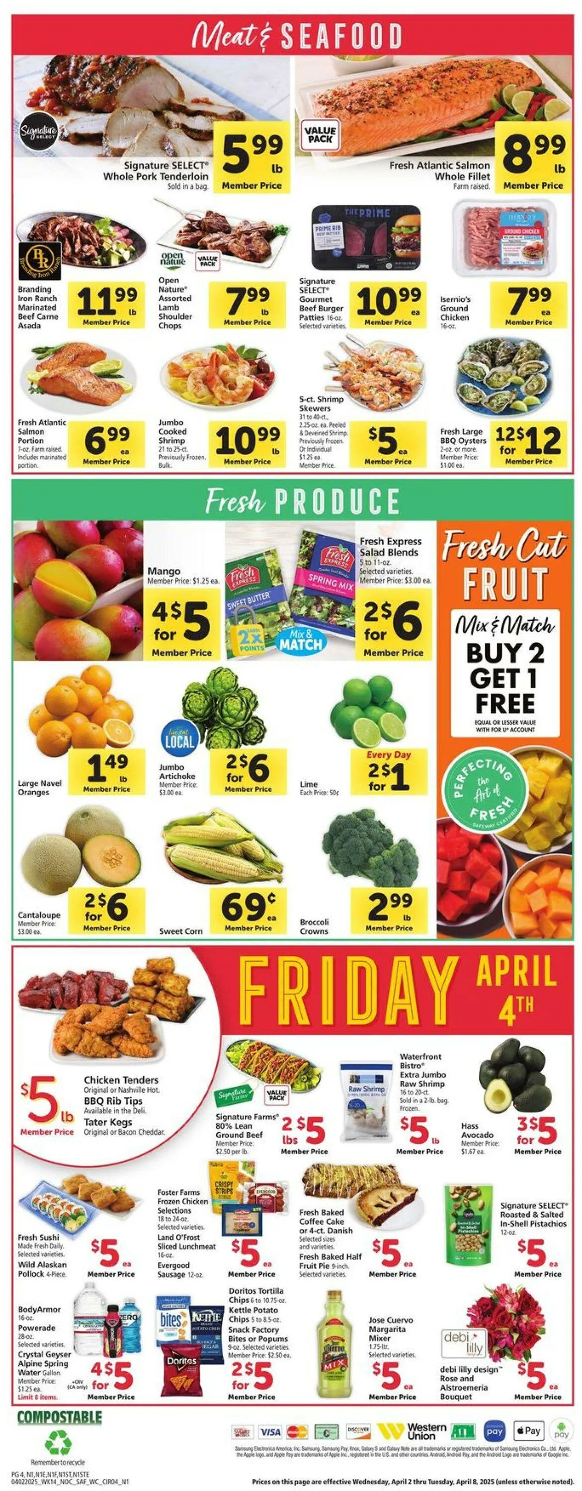 Catálogo de Safeway Current weekly ad 2 de abril al 8 de abril 2025 - Página 4