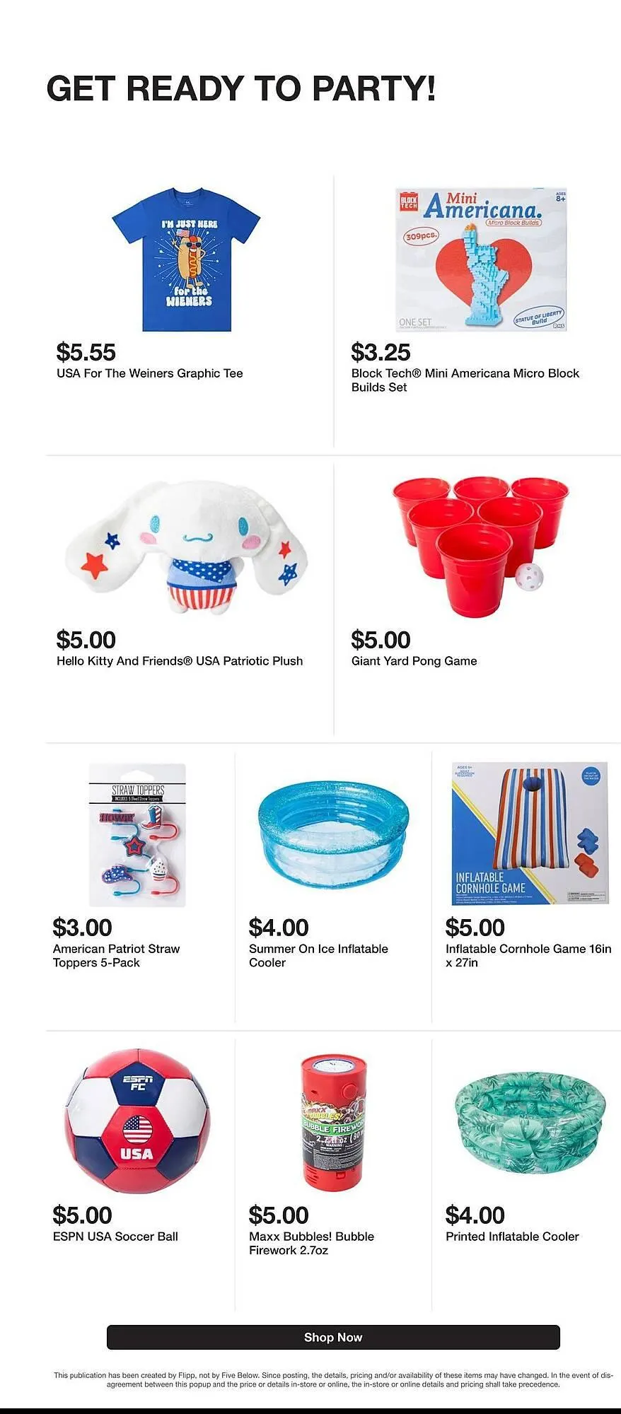 Weekly ad Five Below Weekly Ad from May 20 to May 26 2025 - Page 12