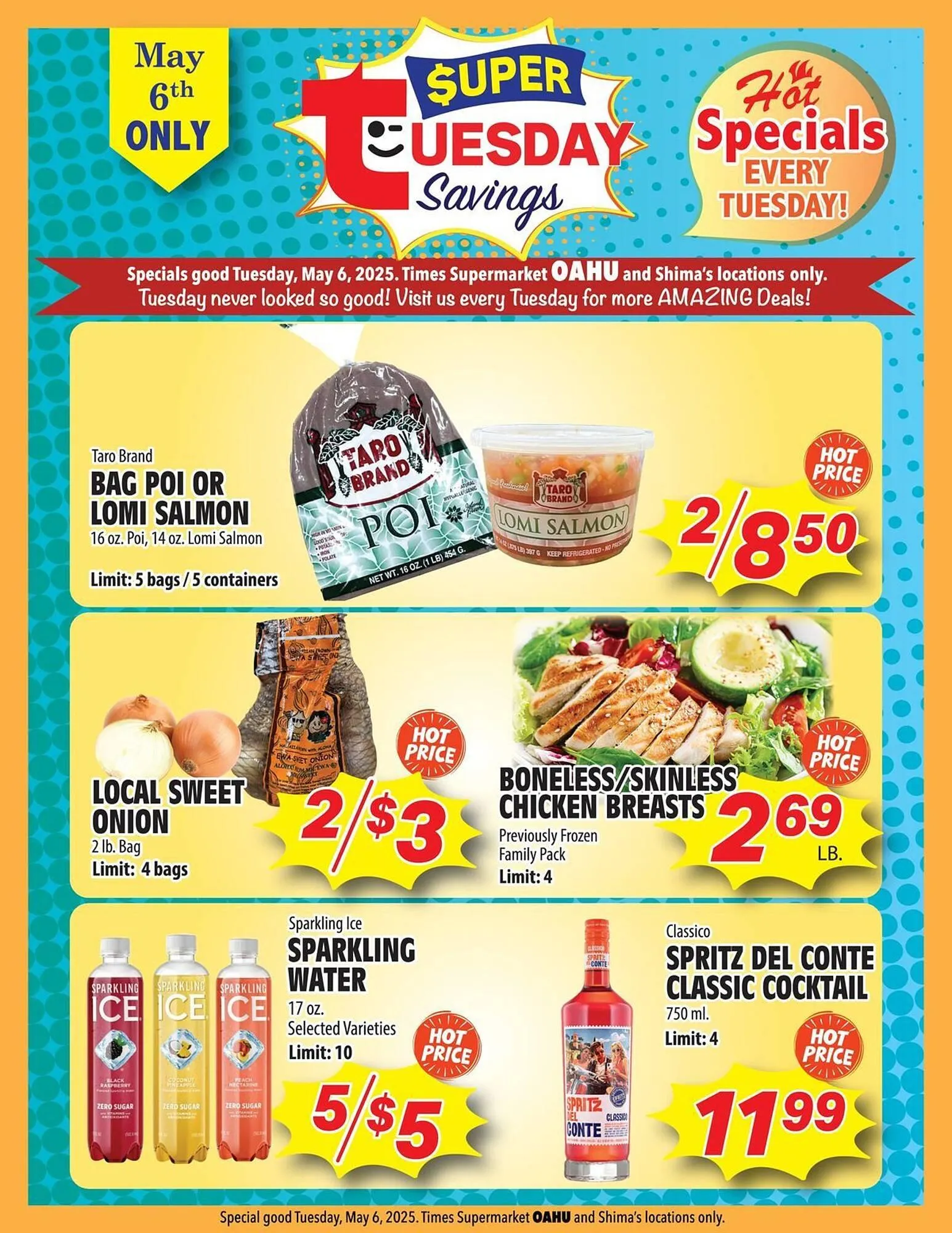 Weekly ad Times Supermarkets Weekly Ad from May 6 to May 12 2025 - Page 1