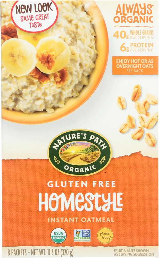 Organic Oatmeal Homestyle