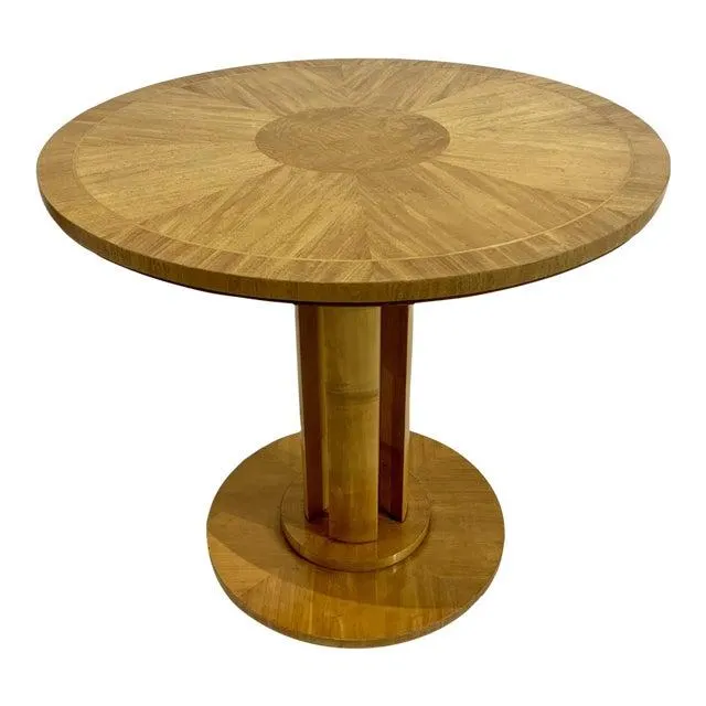 Mid 20th Century Charles Pfister for Baker Round Primavera Accent Table