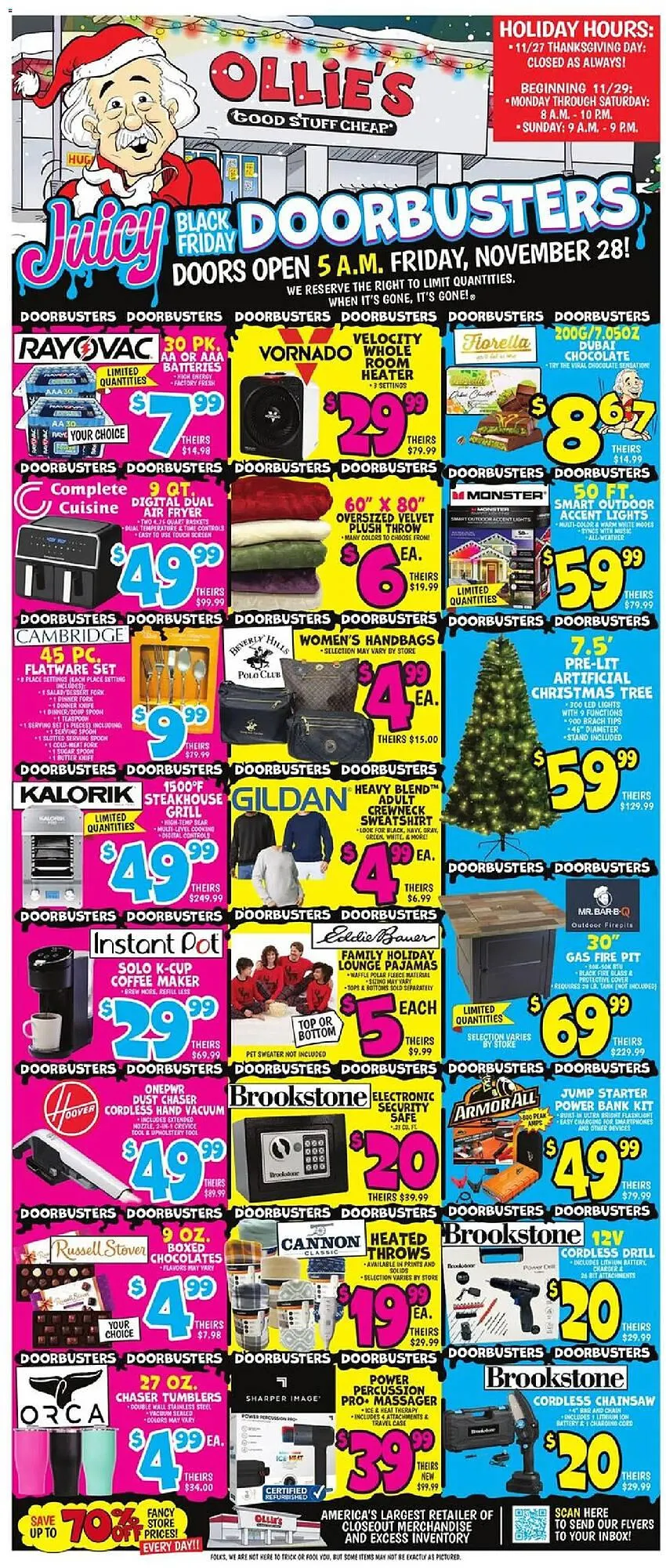 Weekly ad Ollie's weekly ad from November 28 to December 4 2025 - Page 1