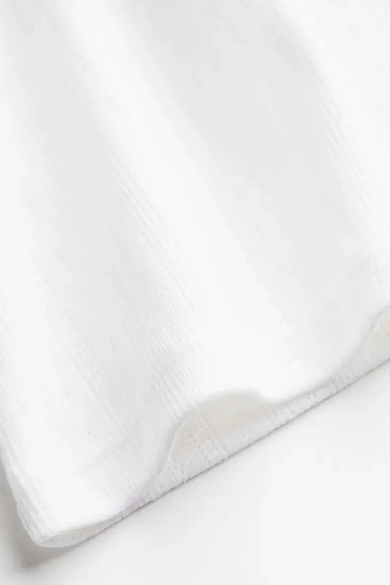 Pointelle Jersey Top