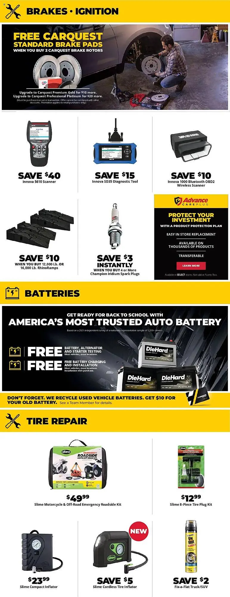 Weekly ad Advance Auto Parts Weekly Ad from August 28 to September 24 2025 - Page 4